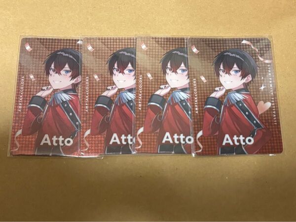すとふぇす アンプタックカラーズ アンプタック あっと あっとくん メタカ 4枚セット