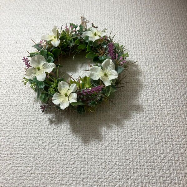 紫陽花 光触媒 造花 リース
