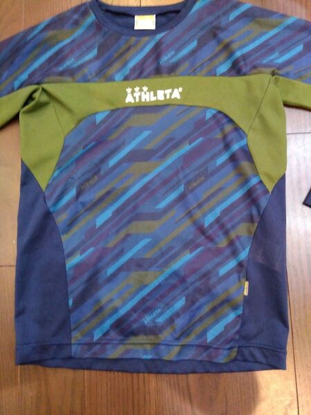 アスレタ ATHLETA プラシャツ プラクティスシャツ 長袖 美品 150