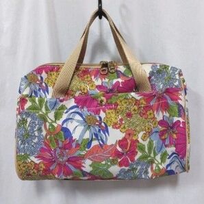 ミレスト MILESTO リバティプリント 華やか 花柄 ハンドバッグ たっぷり収納タイプ
