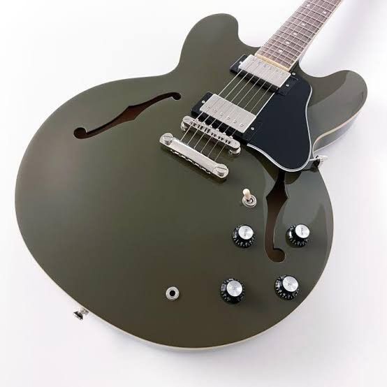 Epiphone ES-335 オリーブドラブ +gibsonオマケ