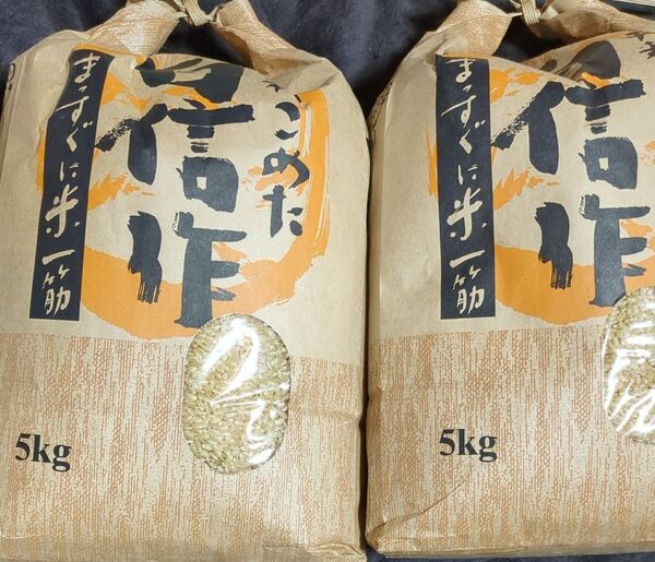 【玄米】富山県コシヒカリ 令和6年産 5kg×2袋=合計10kg
