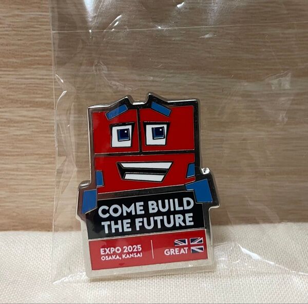 大阪・関西万博 EXPO 2025 イギリス 英国パビリオン 会場限定 ピンバッチ ピンバッジ ピンズ