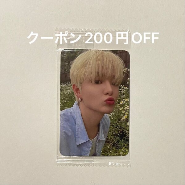 TREASURE ジフン REBOOT ktown4u トレカ 対面ペンサ 特典 韓国 新品 未開封 希少 金髪