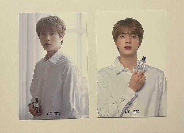 BTS × VT ジン JIN 特典ポストカード 香水 フォトカード トレカ 韓国 popup 限定