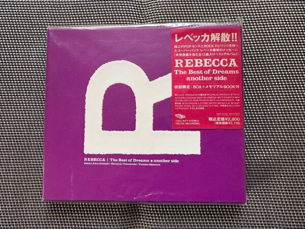 REBECCA【The Best of Dreams another side】初回限定版