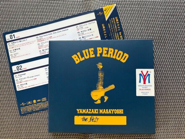 山崎まさよし【the BEST / BLUE PERIOD】帯付 2枚組 初回限定