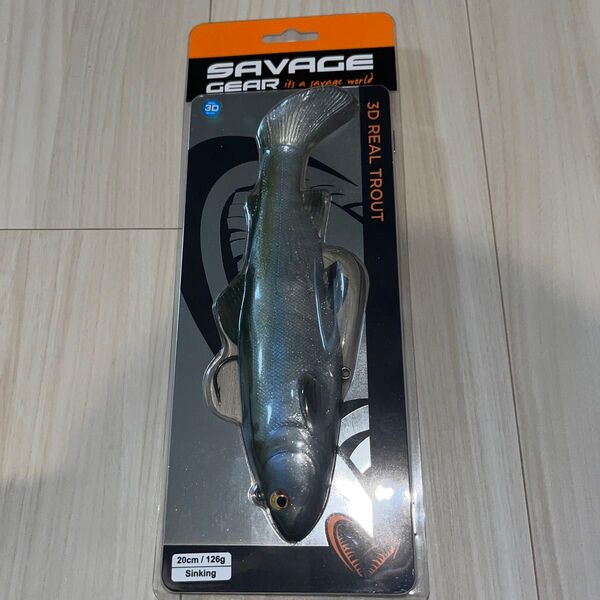 サベージギア 3D REAL TROUT 8インチ 新品未使用 値引き不可