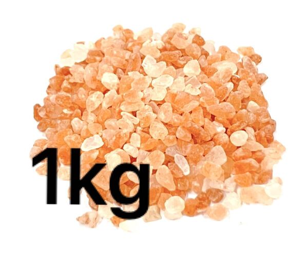 ヒマラヤ岩塩 食用 ピンクソルト 天然 1kg ミル用 小粒 3-5mm