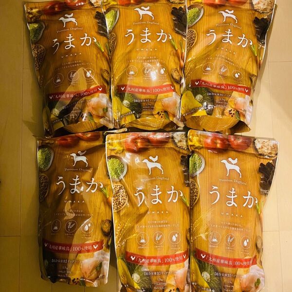 うまか プレミアムドッグフード 1.5kg ×6袋 (HK.NS.K)