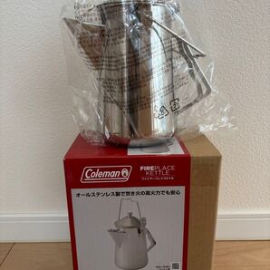 ※新品未使用 Colman コールマン ファイヤープレイスケトル