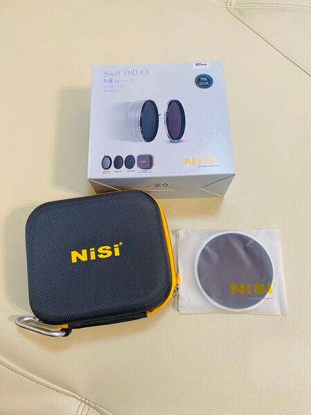 nisi fsnd nd16 4stops 67mm &フィルターケース