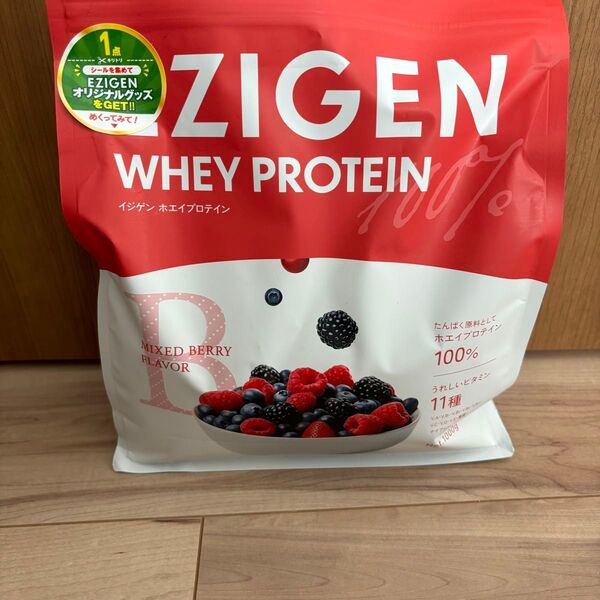 EZIGEN イジゲン ホエイプロテイン ミックスベリー 1kg