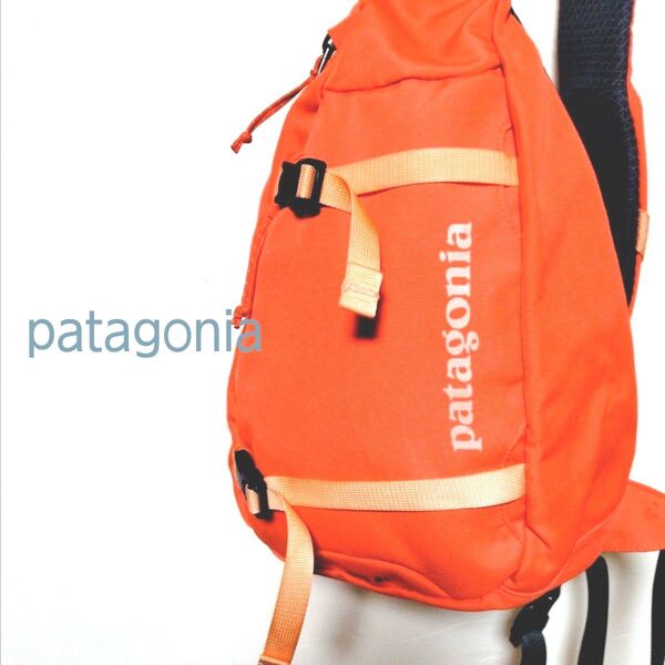 パタゴニア Patagonia アトムスリング8L オレンジ系 ワンショルダー ボディバッグ 希少カラー