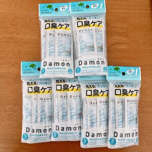 新品未開封 アース製薬 Damon ダモン マウスウォッシュ 5本入 6袋セット