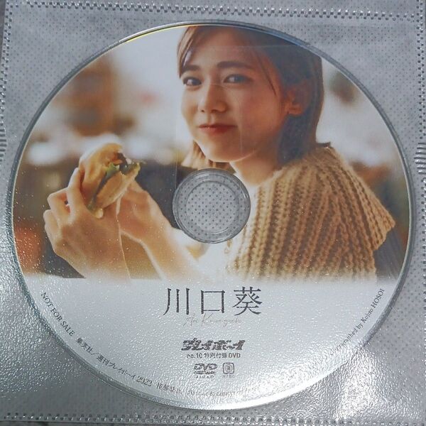 ●付録DVD◆川口葵『あおいと。』◆週刊プレイボーイ 2023年●