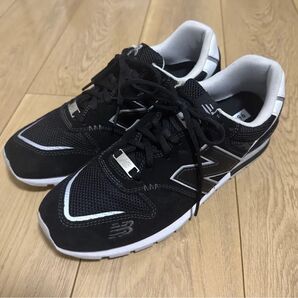 【美品箱無し】New Balance 990 ブラックスニーカー