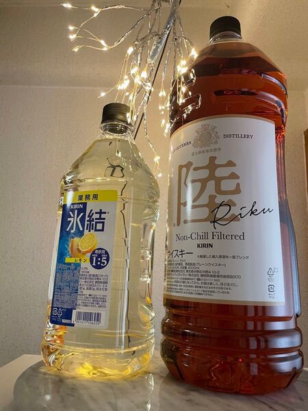 サントリー陸4L&氷結1.8L(希釈用)