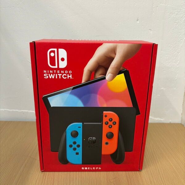 新品未使用品 Nintendo Switch 有機ELモデル ネオンレッド ネオンブルー ニンテンドースイッチ 任天堂
