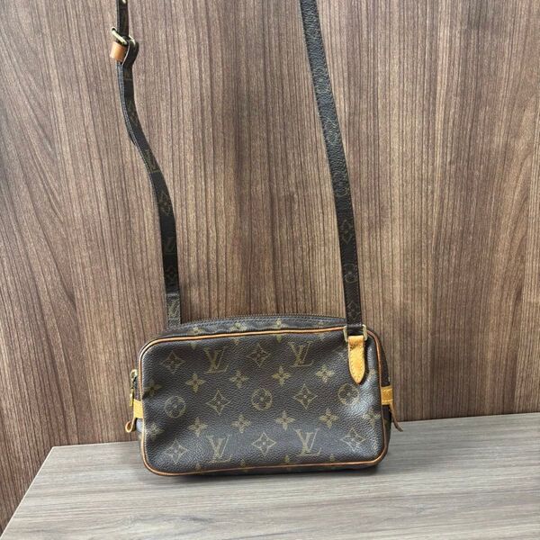 【売り尽くし】 LOUIS VUITTON ルイヴィトン モノグラム M51828 マルリーバンドリエール ショルダーバッグ