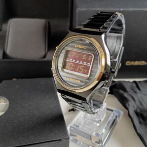 新品同様 カシオトロン 50周年記念 TRN-50ZE-1AJR ブラック