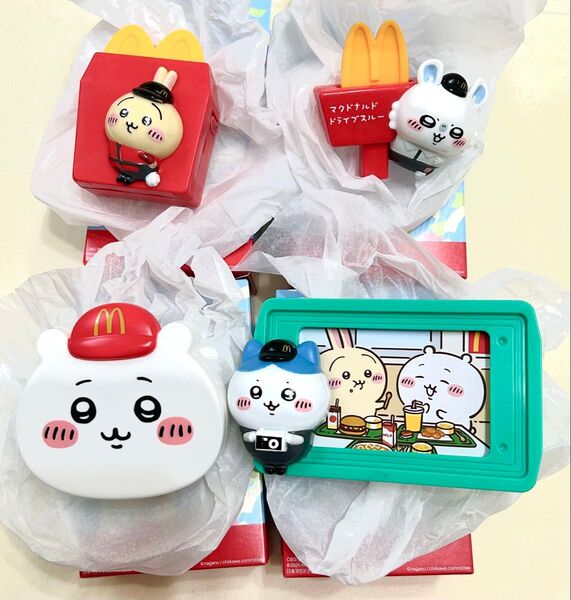 ちいかわ マクドナルド ハッピーセット 第2弾 全4種コンプリートセット
