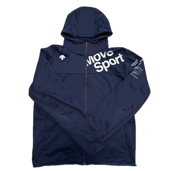 DESCENTE Move Sport デサント ムーブスポーツ パーカー ネイビー L セットアップ