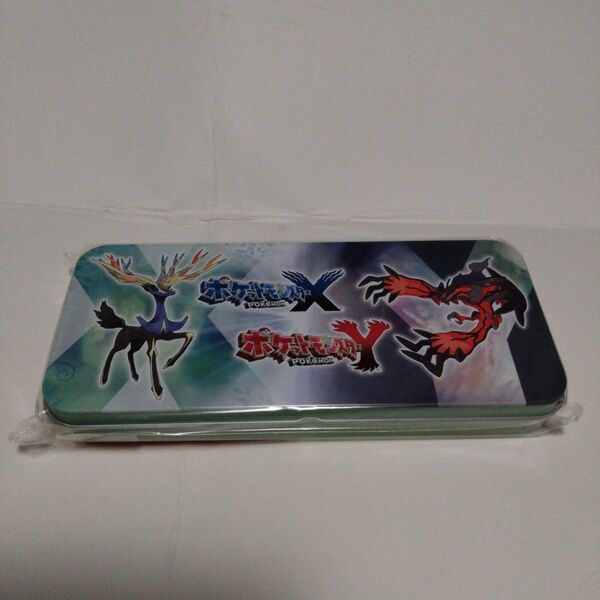 ペンケース 筆箱 Y ポケモン 3DS ポケットモンスターX 缶ペンケース