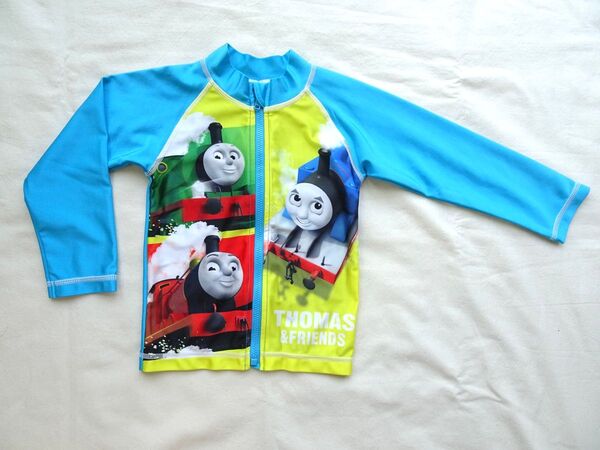 THOMAS&FRIENDS★トーマス&フレンズ★ラッシュガード★長袖★ブルー系★95