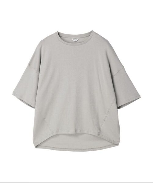 AMERICAN HOLIC UVカット コクーン半袖カットプルオーバー L グレーベージュ