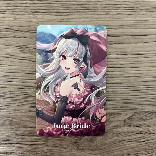 にじさんじ 石神のぞみ ランダムフォト風カード Prism Heart June Bride