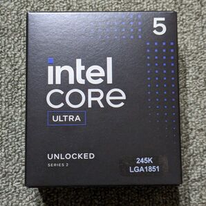 新品未開封 Intel Core Ultra 5 245K BOX LGA1851 CPU