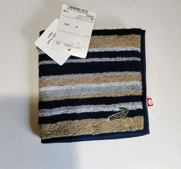 今治タオル ハンカチ ラコステ ミニタオル タオル地 高級品質25×25