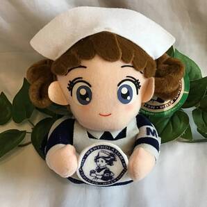 新品 メンソレータム 看護師 ナース ぬいぐるみ ロート バンプレスト バンダイ プライズ 1993年 非売品 レトロ マスコット ☆
