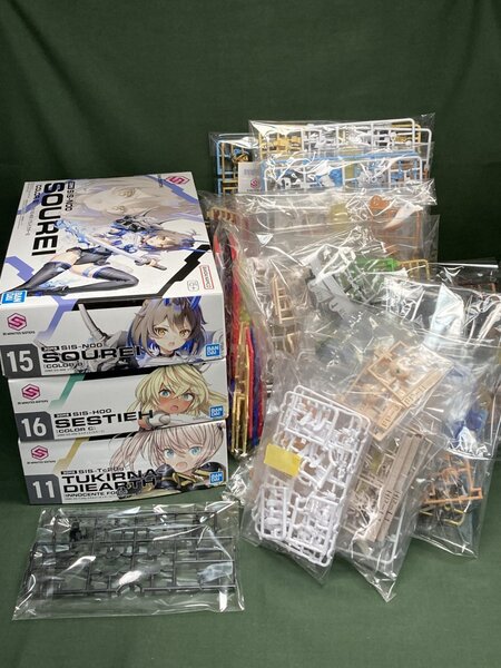 30MS ツキルナ&ソウレイ&セスティエ 未組立品+ジャンクパーツ大量セット