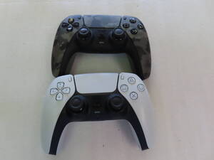 ★ジャンク PS5 PlayStation5 DualSense ワイヤレスコントローラー CFI-ZCT1J ×2個