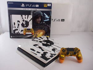 25■120/ PS4 CUH-7200B Pro 1TB DEATH STRANDING LIMITED EDITION 0626618