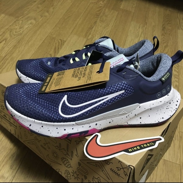 新品 未試着 26cm(MENS 25.5cm) NIKE WMNS JUNIPER TRAIL 2 GTX Gore-Tex ナイキ ジュニパー トレイル 2 ゴアテックス FB2065-500 即発送