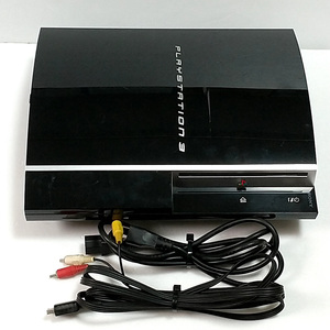 【動作品】PlayStation3 80GB クリアブラック(旧型PS3本体・CECHL00) PS3 プレイステーション3