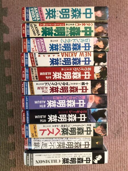 中森明菜 カセット11本セット
