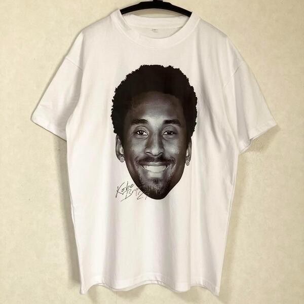 ★未使用品 NBA LAKERS コービー・ブライアント Tシャツ BRYANT ロサンゼルス・レイカーズ 美品 新品 ユニフォーム バスケ 白 L