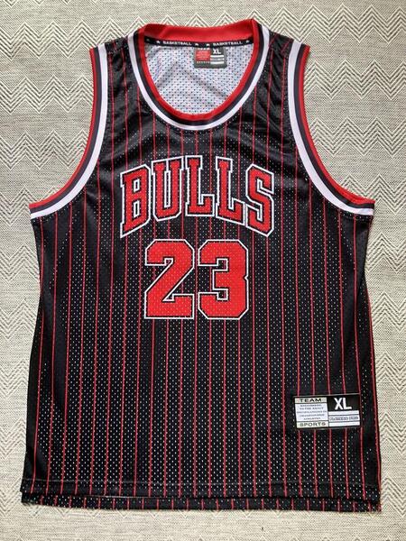 【未使用品】 NBA JORDAN #23 マイケル・ジョーダン BULLS シカゴ・ブルズ ユニフォーム ゲームシャツ バスケ ジャージ ロッドマン 美品