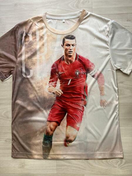 【未使用品】 クリスティアーノ・ロナウド Tシャツ ユニフォーム Tシャツ シャツ ワールドカップ サッカー ポルトガル