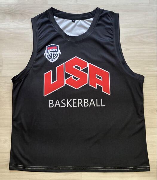 ★未使用品 USA代表 DREAMTEAM ドリームチーム NBA ユニフォーム シャツ バスケ ジャージ ジョーダン レブロン カリー XL