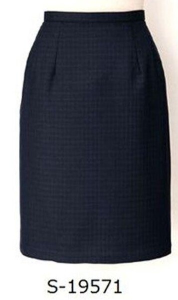 【新品】SELERY_5号_タイトスカート(ネイビー)19571/セロリー/かわいい会社事務服/おしゃれOL制服