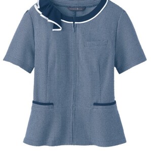 【新品】Patrick Cox_11号_オーバーブラウス(ネイビー)50971/パトリックコックス/セロリー/かわいい会社事務服/おしゃれOL制服