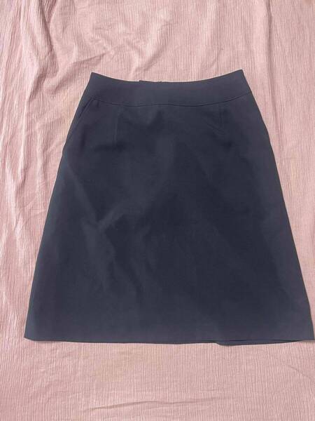 ※Dランク※【中古】SELERY_9号_Aラインスカート(ネイビー)16251/セロリー/かわいい会社事務服/おしゃれOL制服