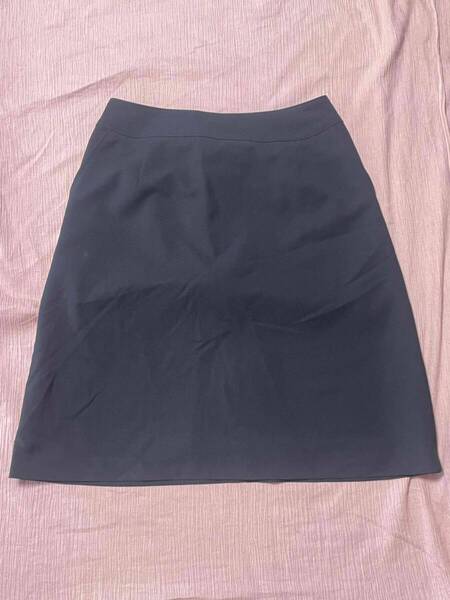 ※Bランク※【中古】SELERY_9号_Aラインスカート(ネイビー)16251/セロリー/かわいい会社事務服/おしゃれOL制服