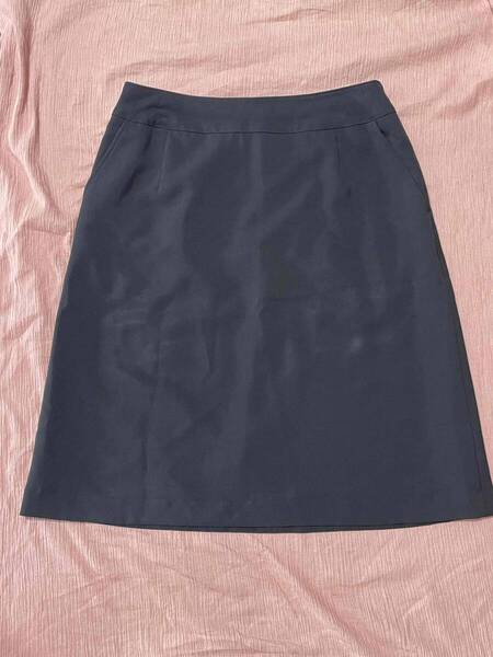 ※Bランク※【中古】SELERY_13号_Aラインスカート(ネイビー)16251/セロリー/かわいい会社事務服/おしゃれOL制服
