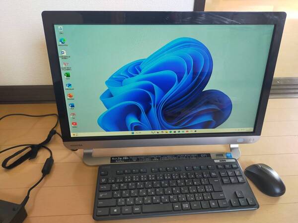 高速起動 東芝 REGZA PC D71 液晶一体型 SSD 1TB 新品無線キーボード・マウス FHD 21.5型 Core i7 メモリー16GB Win11 Office2021